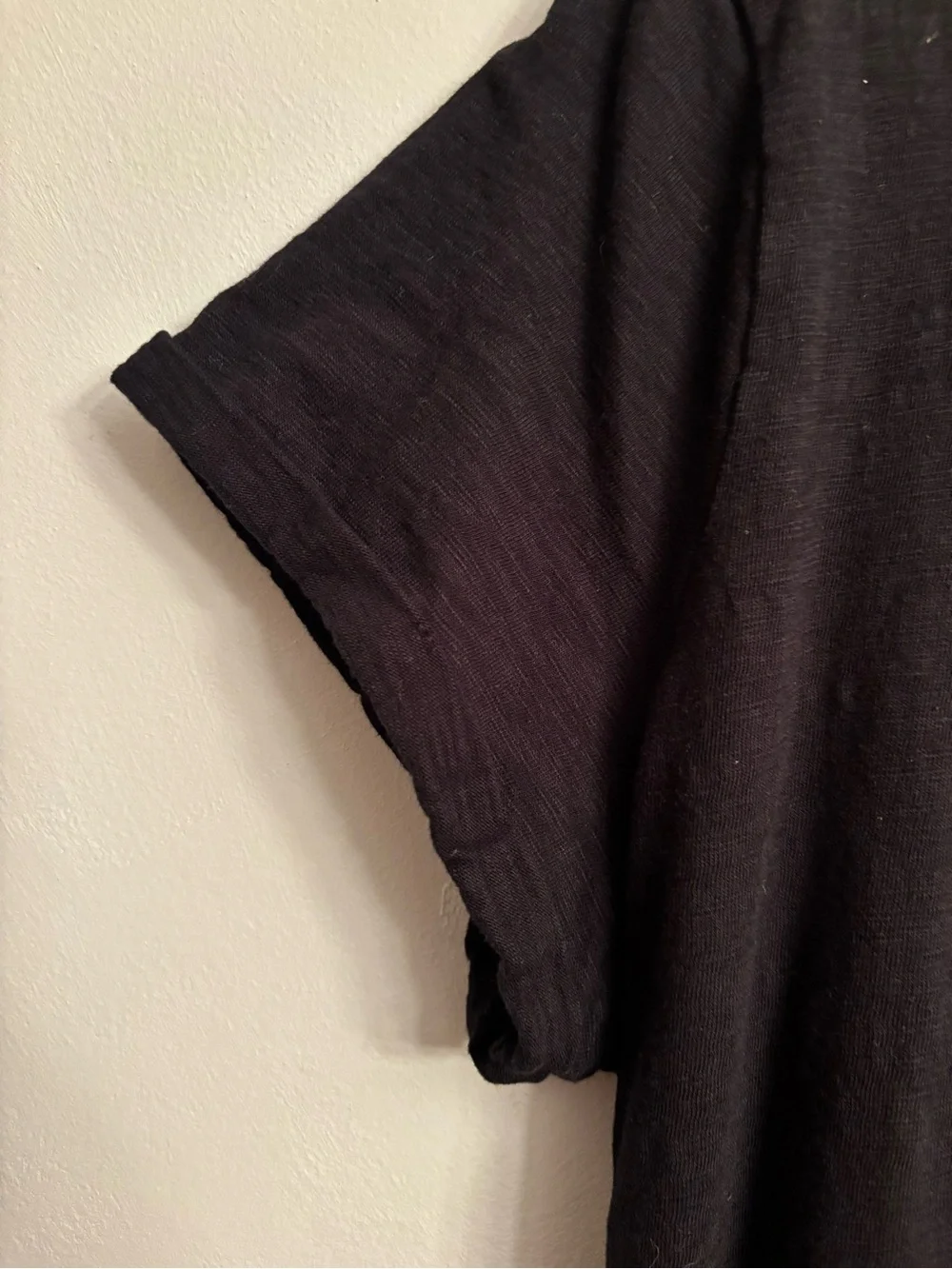 NWOT GAP Black Short Sleeve Pocket T-Shirt Dress - Picture 7 of 7